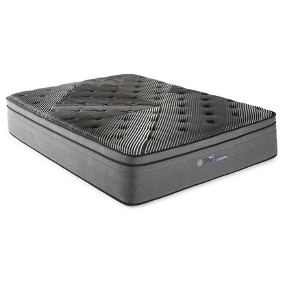 Montlake 15-inch Twin Cool Euro Top Foam Hybrid Mattress