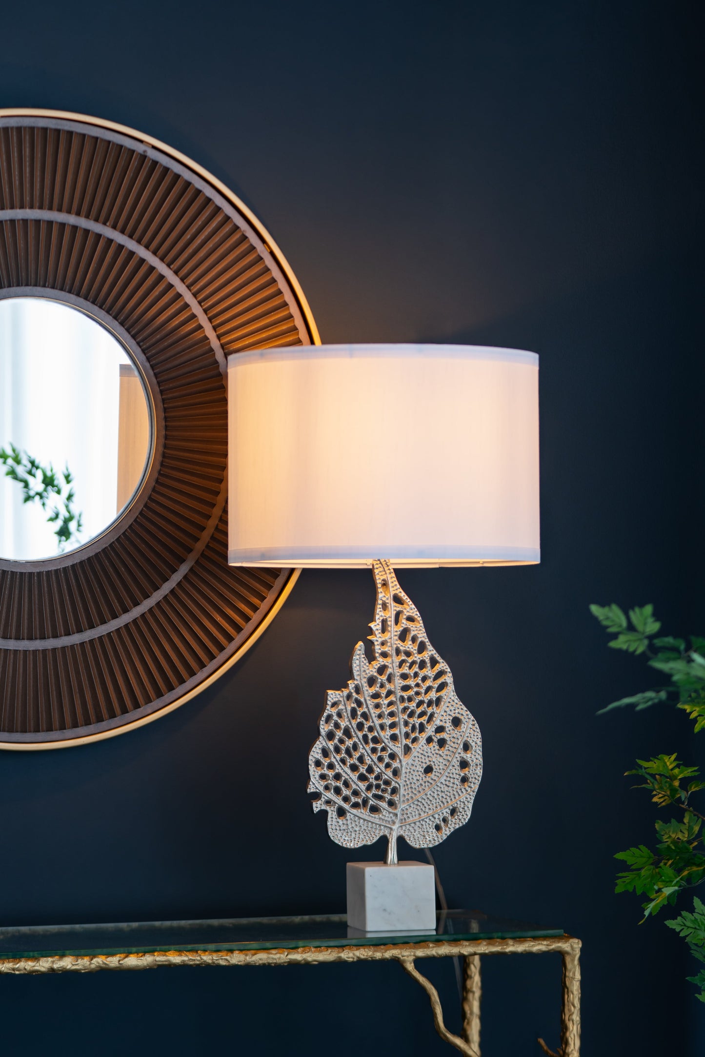 D15x29.3" Table Lamp by Evergreen Decor