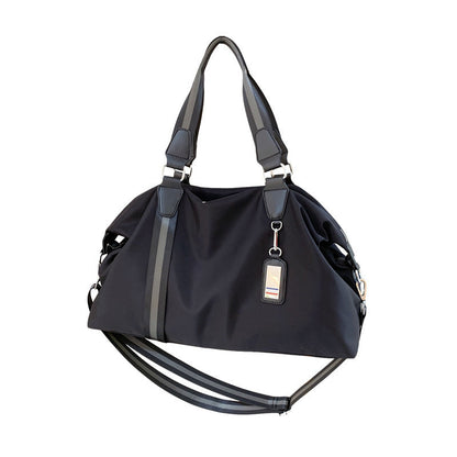 Travel Bag Men's Handbag Large-capacity Short Trip Business Lightweight Canvas Shoulder Hobo