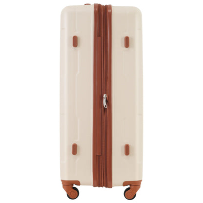 2 Piece Luggage Set With Bags Expanable Spinner Wheels ABS Lightweight Suitcase With Tsa Lock 20" / 28"