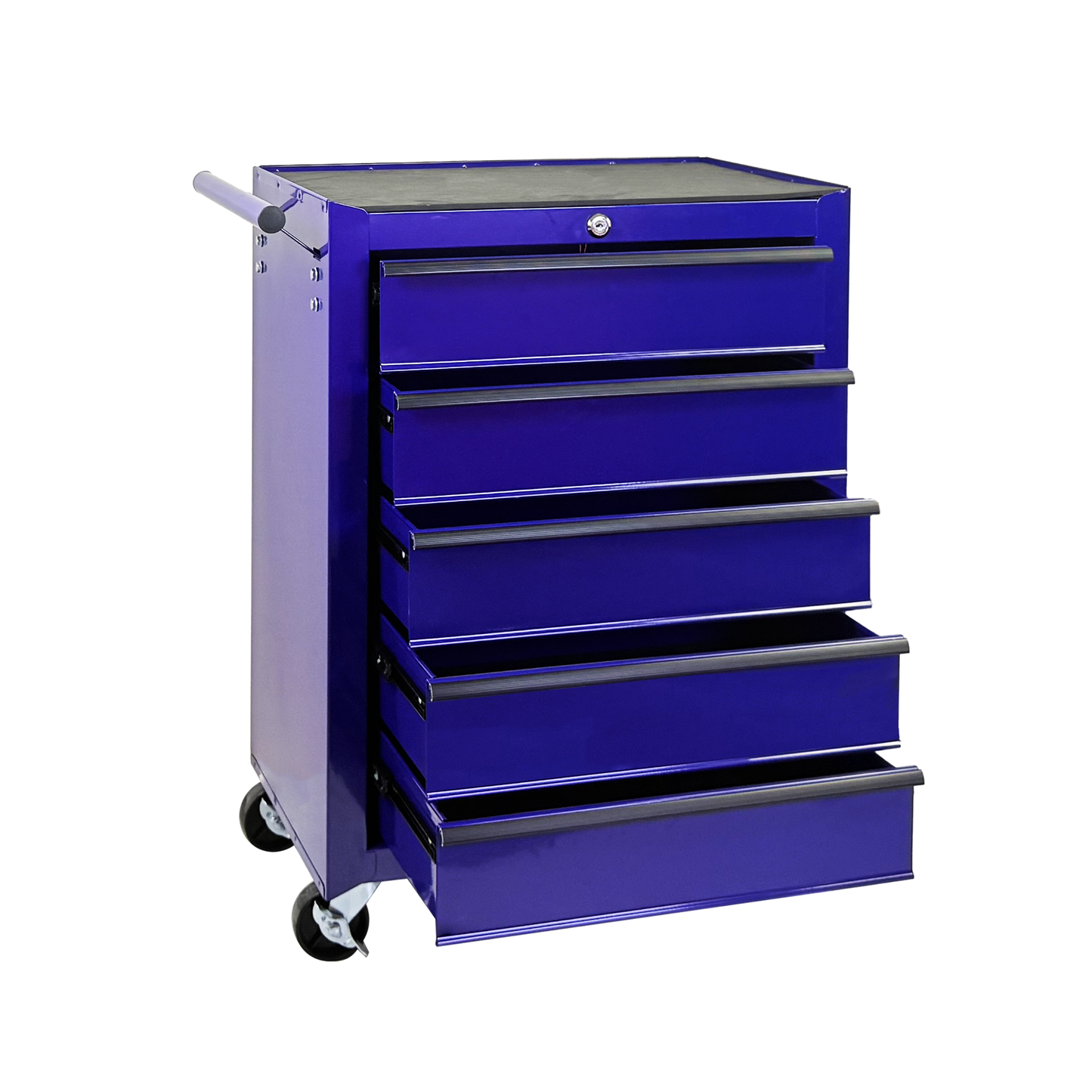 Rolling Metal Tool Chest with 5 Drawers