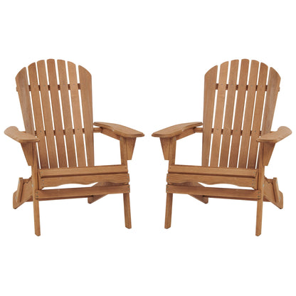Oversize Outdoor Folding Adirondack Chair, Patio Chair For Garden