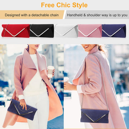 Women Clutch Wallet Bags For Party Wedding Soft Handbag Portable Thin Envelop Evening Purse for Bridal Dating