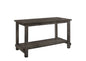 Martha II - Weathered Counter Height Table - Gray