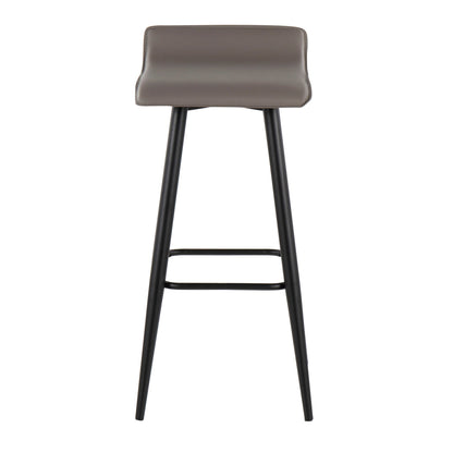 Ale - Contemporary Fixed Height Bar Stool (Set of 2)
