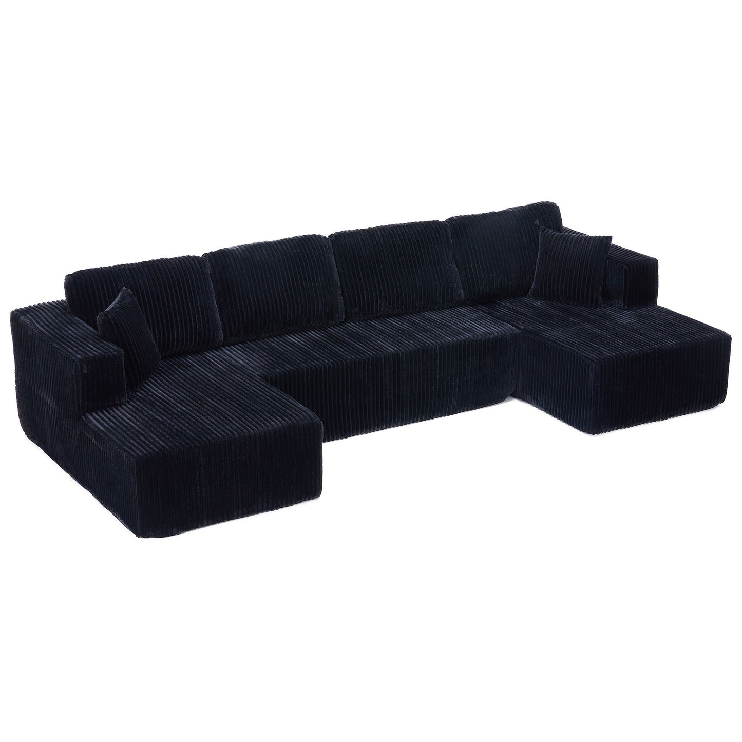 U-Shape Modular Sectional Sofa For Living Room