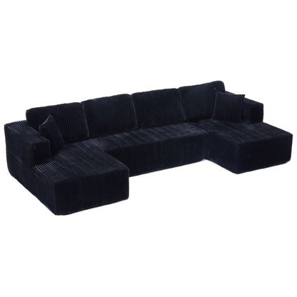 U-Shape Modular Sectional Sofa For Living Room