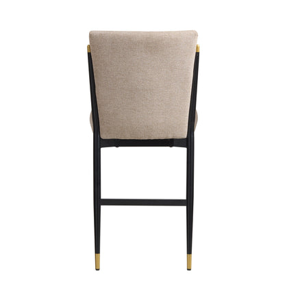 Modern Armless Counter Stool - Set of 2
