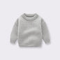 Baby Boys/Girls Children Autumn And Winter Loose Knitted Coat Sweater - # BOAA111010001