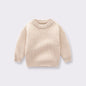 Baby Boys/Girls Children Autumn And Winter Loose Knitted Coat Sweater - # BOAA111010001