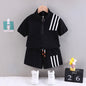 Baby Boys' Short Sleeve T-Shirt and Shorts Set - # BAAA51210061 & BOAA11310010