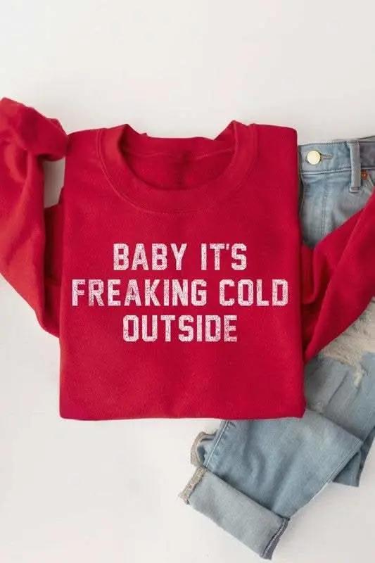 Color Bear Graphic Sweatshirt Unisex Cotton Blend