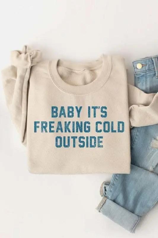 Color Bear Graphic Sweatshirt Unisex Cotton Blend
