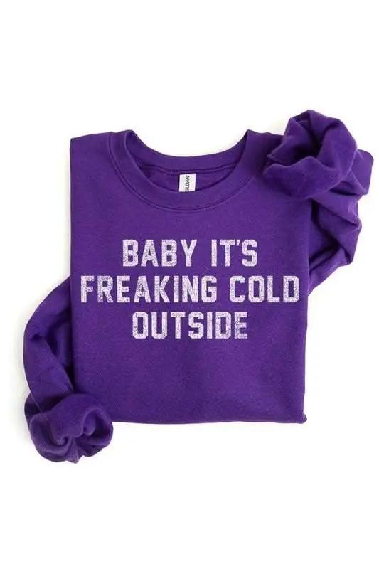Color Bear Graphic Sweatshirt Unisex Cotton Blend