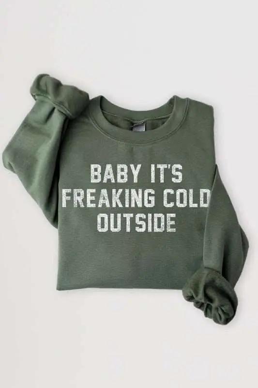 Color Bear Graphic Sweatshirt Unisex Cotton Blend