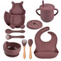 Baby Silicone Feeding Set - # BAGE21110003