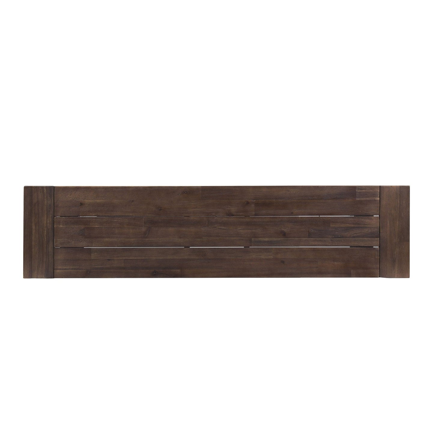 Tranquilizer Outdoor Acacia Wood Bench With Slat Panel Design