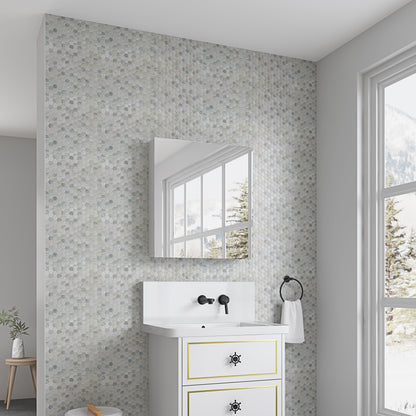 24'' W x 26'' H Frameless Mirror Medicine Cabinet
