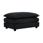 Chenille Fabric Ottomans Footrest to Combine with Sofas
