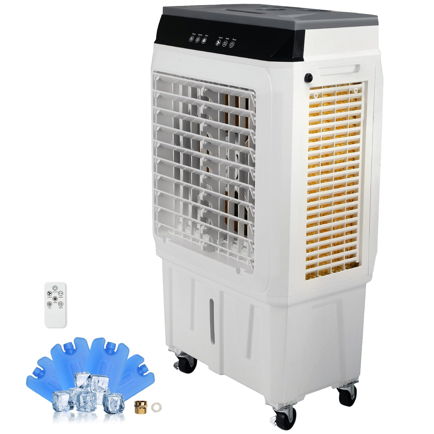 Evaporative Air Cooler with 2100 CFM and 135° Oscillation