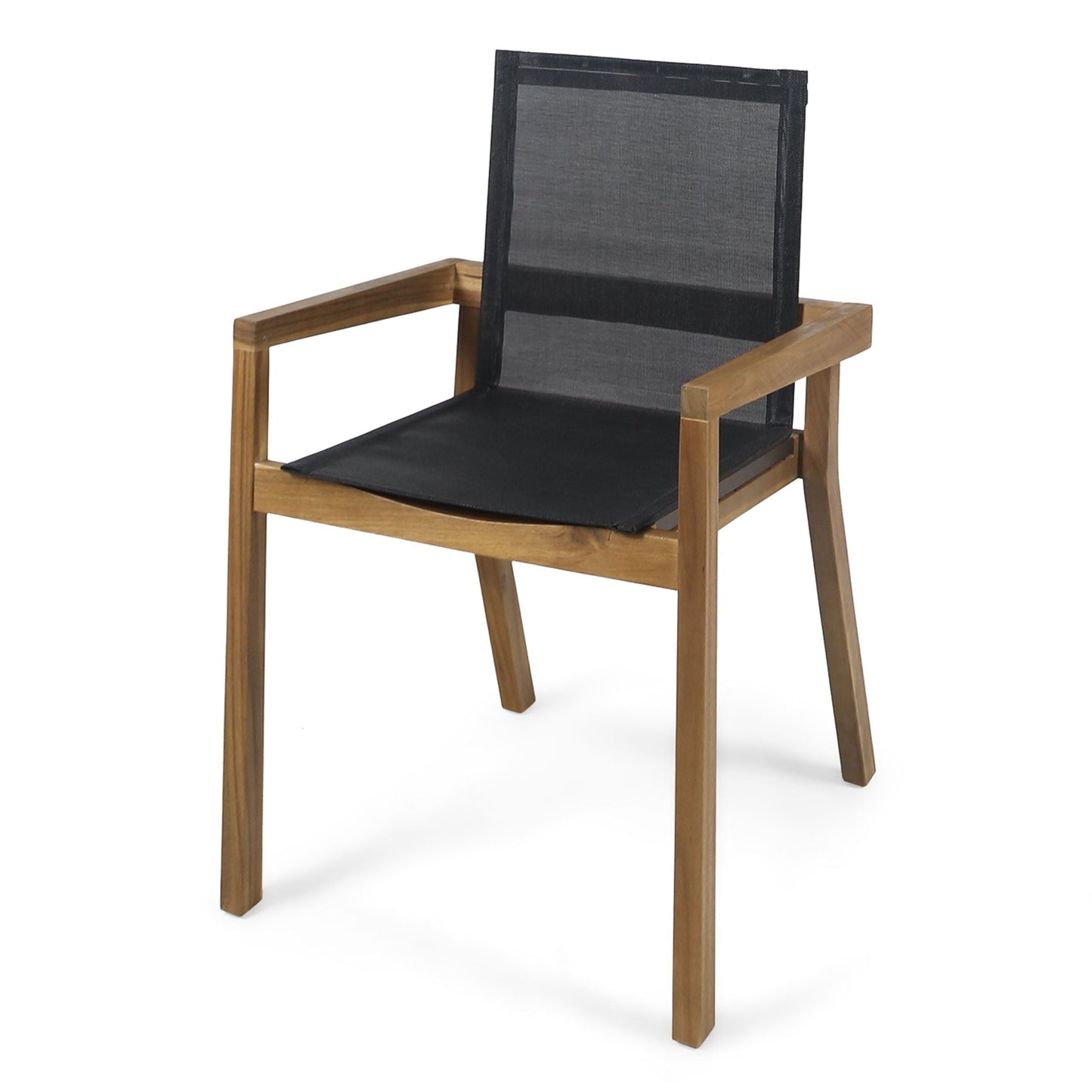 Belfast - Dining Chair With Acacia Wood Frame And Seating (Set of 2)