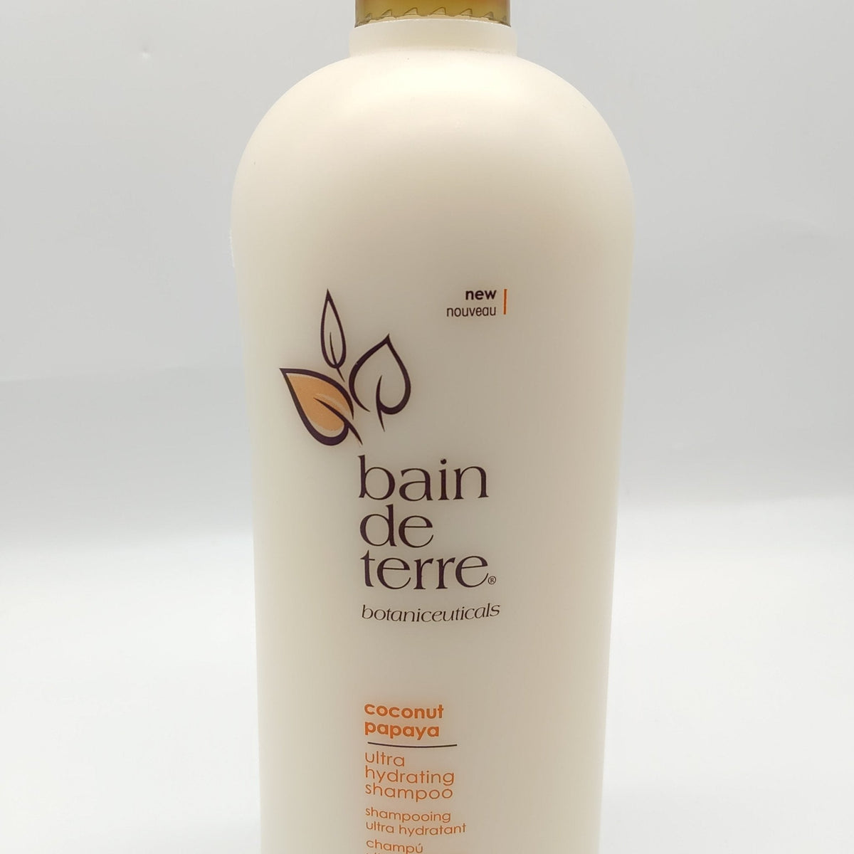 Bain de Terre Coconut Papaya Ultra Hydrating Shampoo Argan and Monoi Oil 33.8 oz