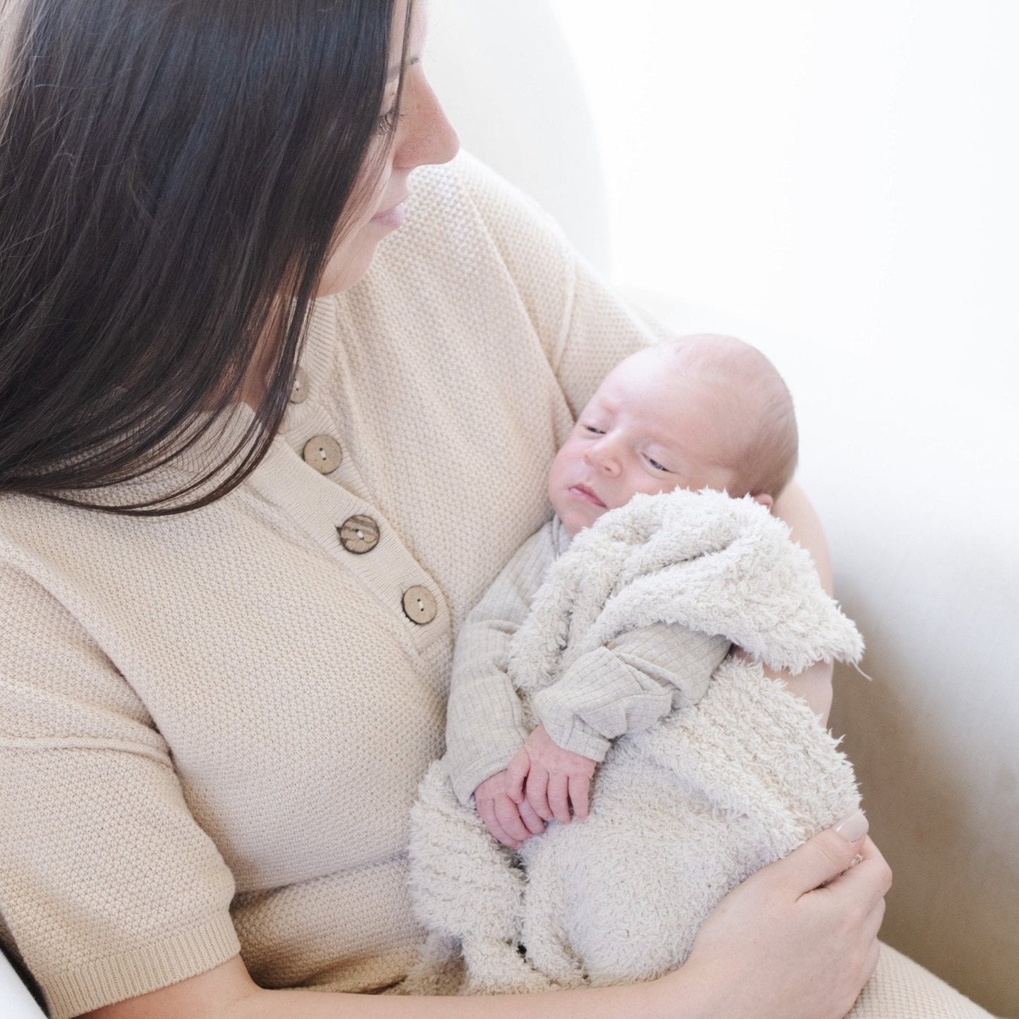 Bamboni® Receiving Blanket 30" x 40" Bamboo Rayon Blend