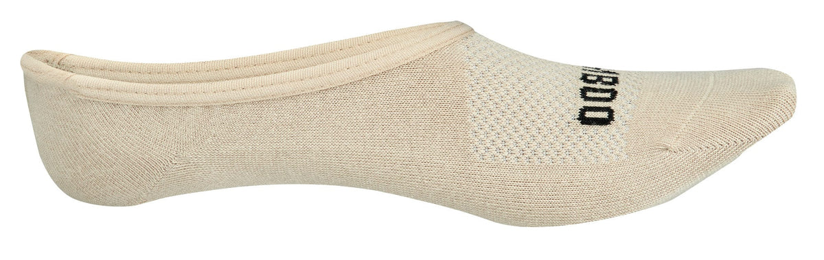 Super Low Cut No Show Bamboo Rayon Socks - 4 Pair
