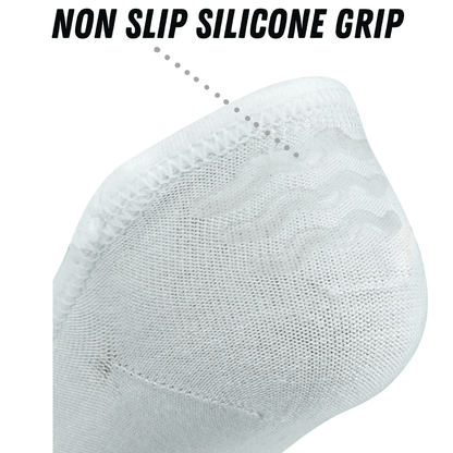 Super Low Cut No Show Bamboo Rayon Socks - 4 Pair
