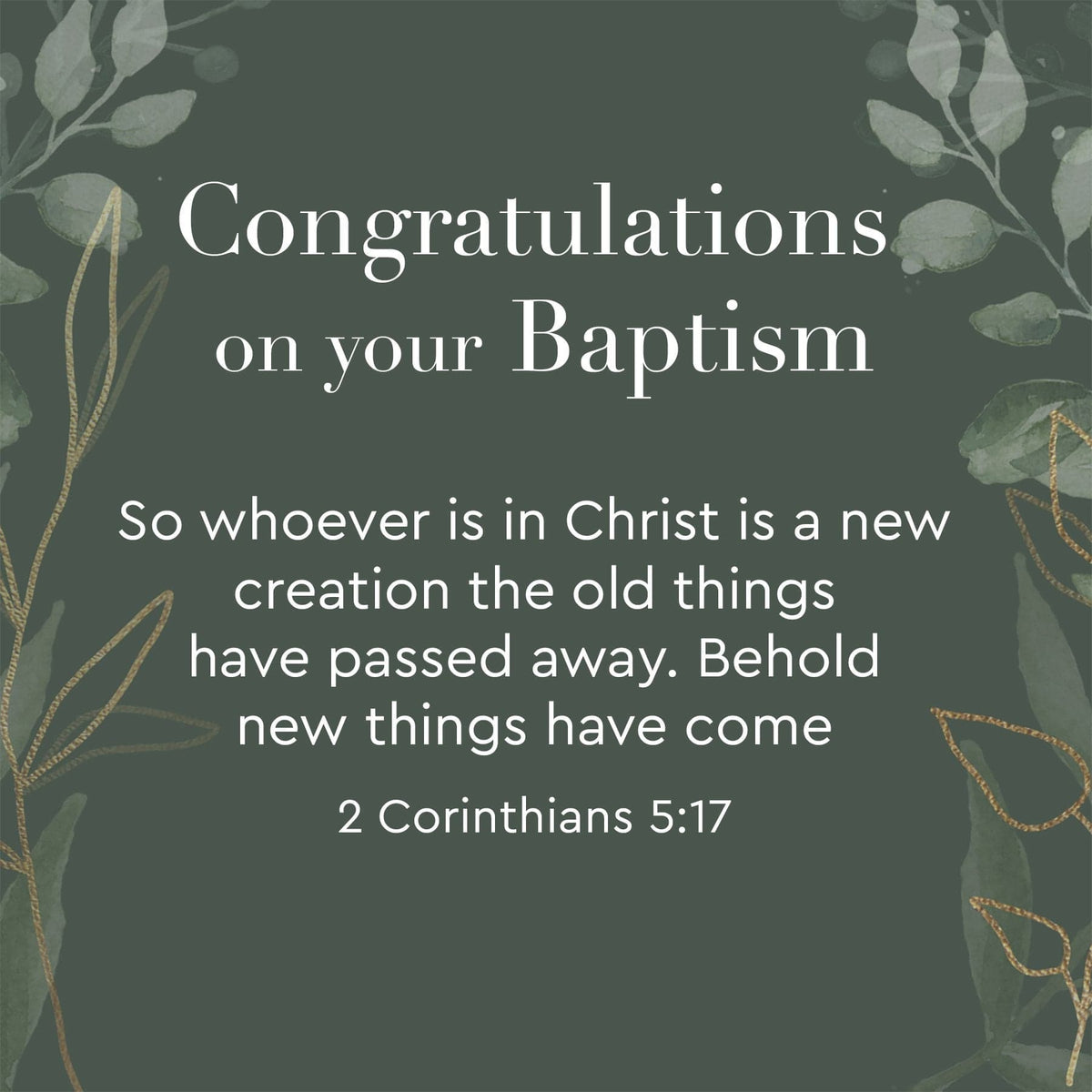 Baptism and Christening Spa Gift Box