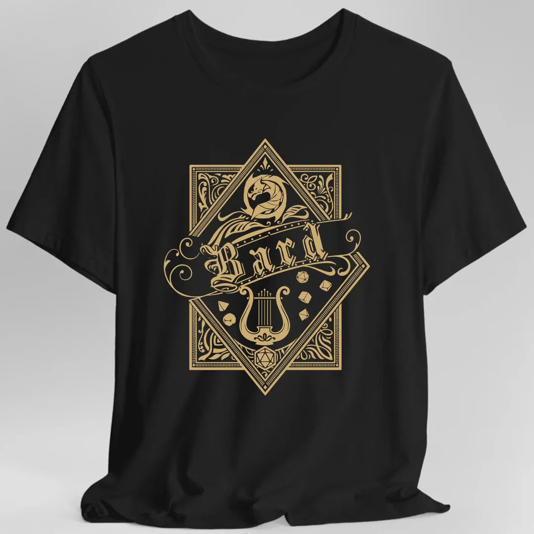 Bard D&D Class Emblem T-shirt