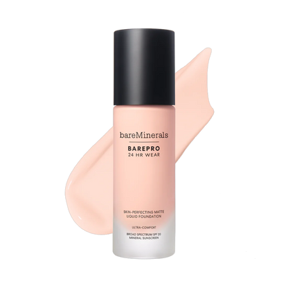 bareMinerals BarePro 24HR Wear Skin-Perfecting Matte Liquid Foundation Mineral SPF 20