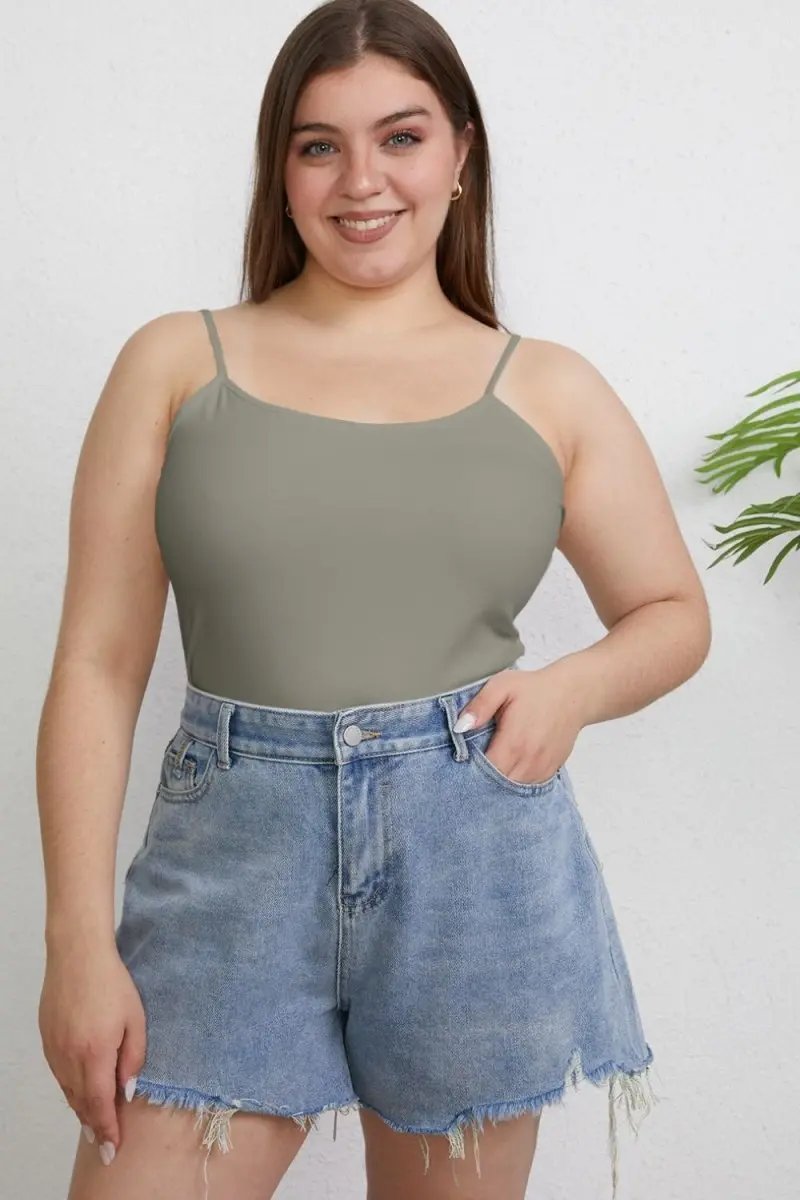 Accessories Trendsi Basic Bae Full Size Round Neck Slim Cami for Women