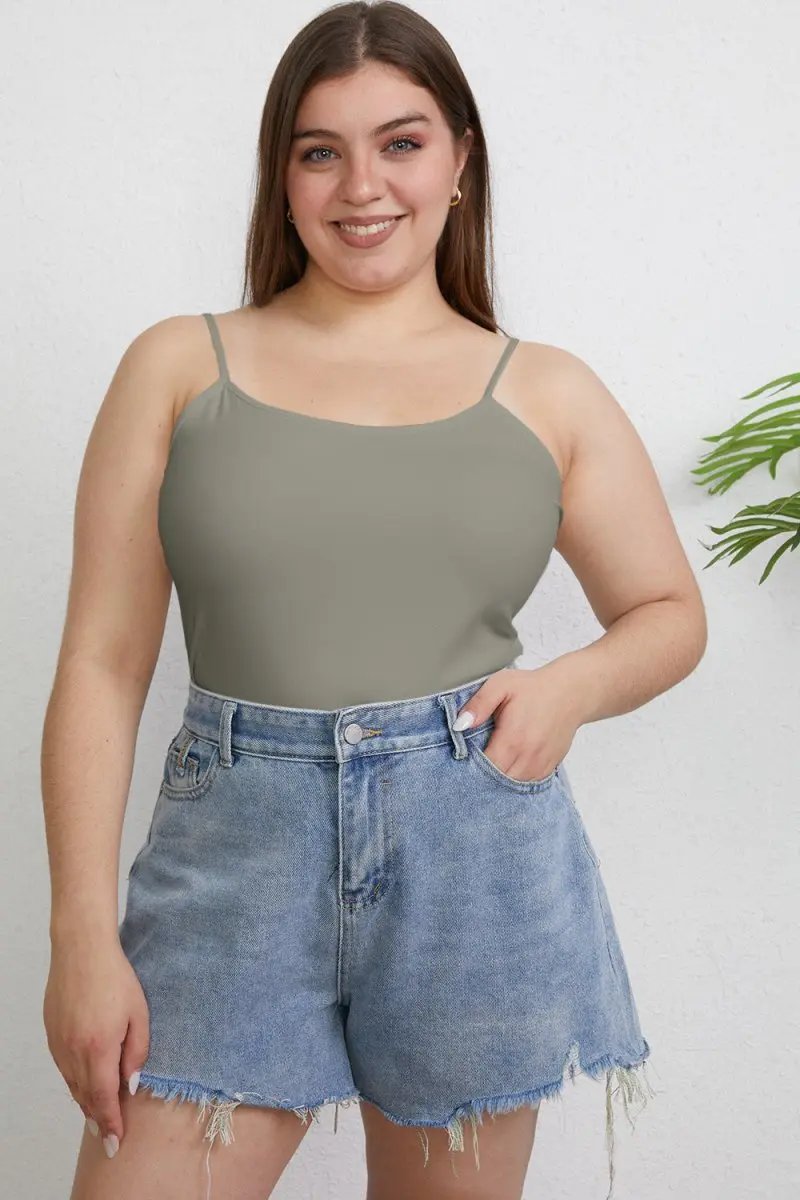 Accessories Trendsi Basic Bae Full Size Round Neck Slim Cami for Women