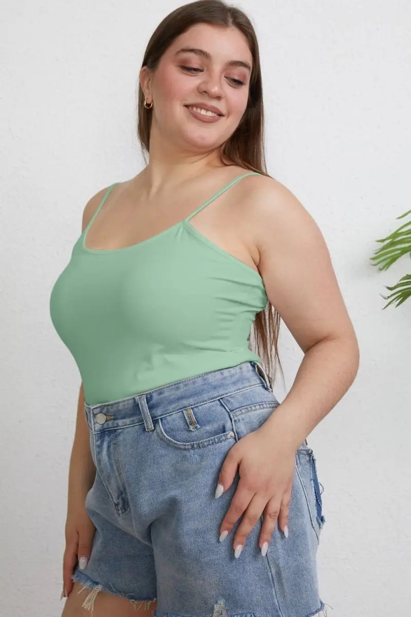 Accessories Trendsi Basic Bae Full Size Round Neck Slim Cami for Women