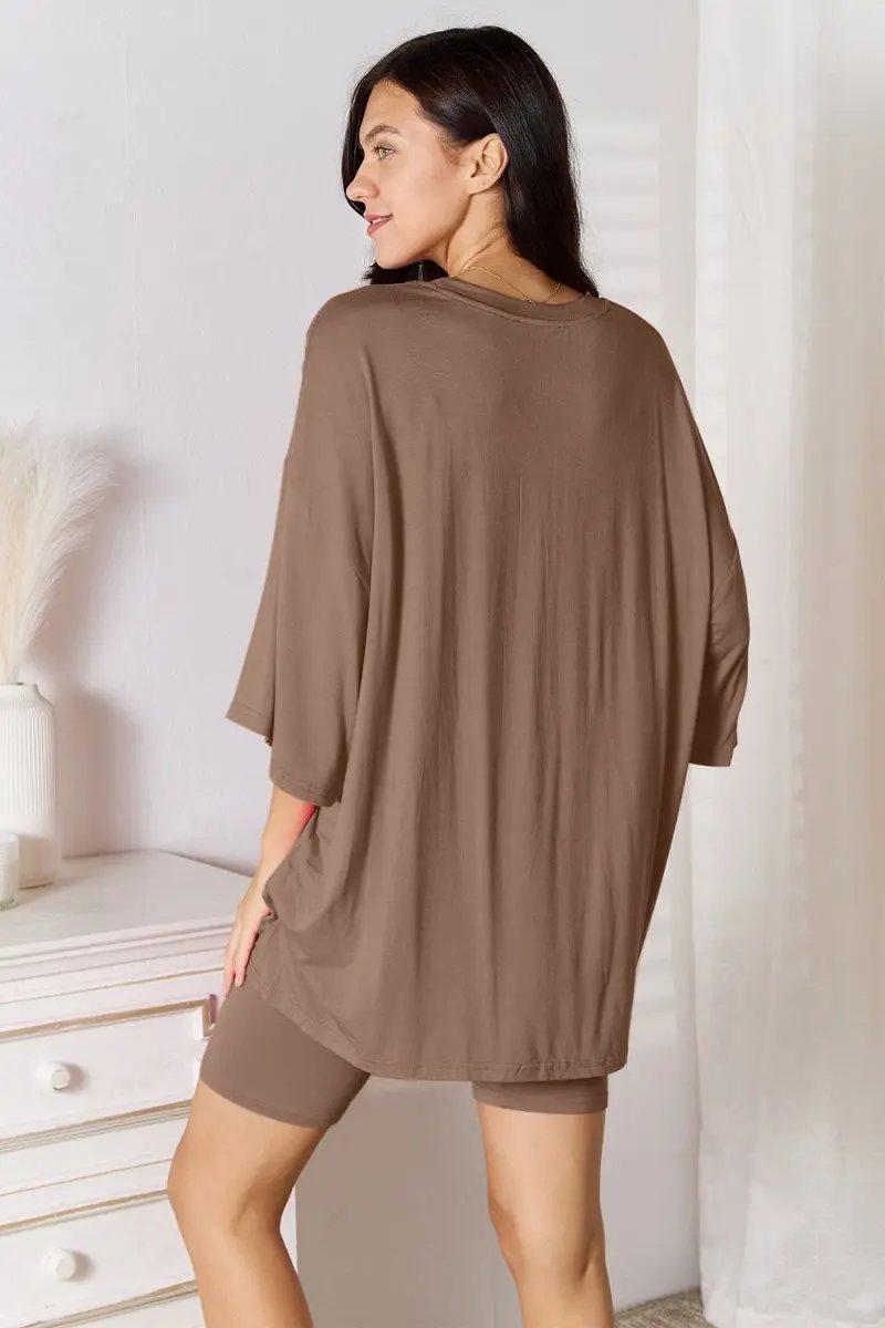 Three-Quarter Sleeve Top - Soft Rayon - Everyday Essential