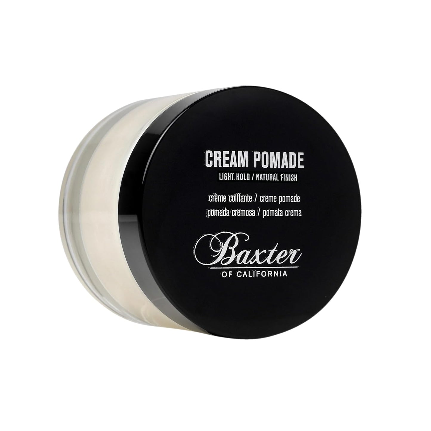 Baxter of California Cream Pomade for Men, Natural Finish, Light Hold