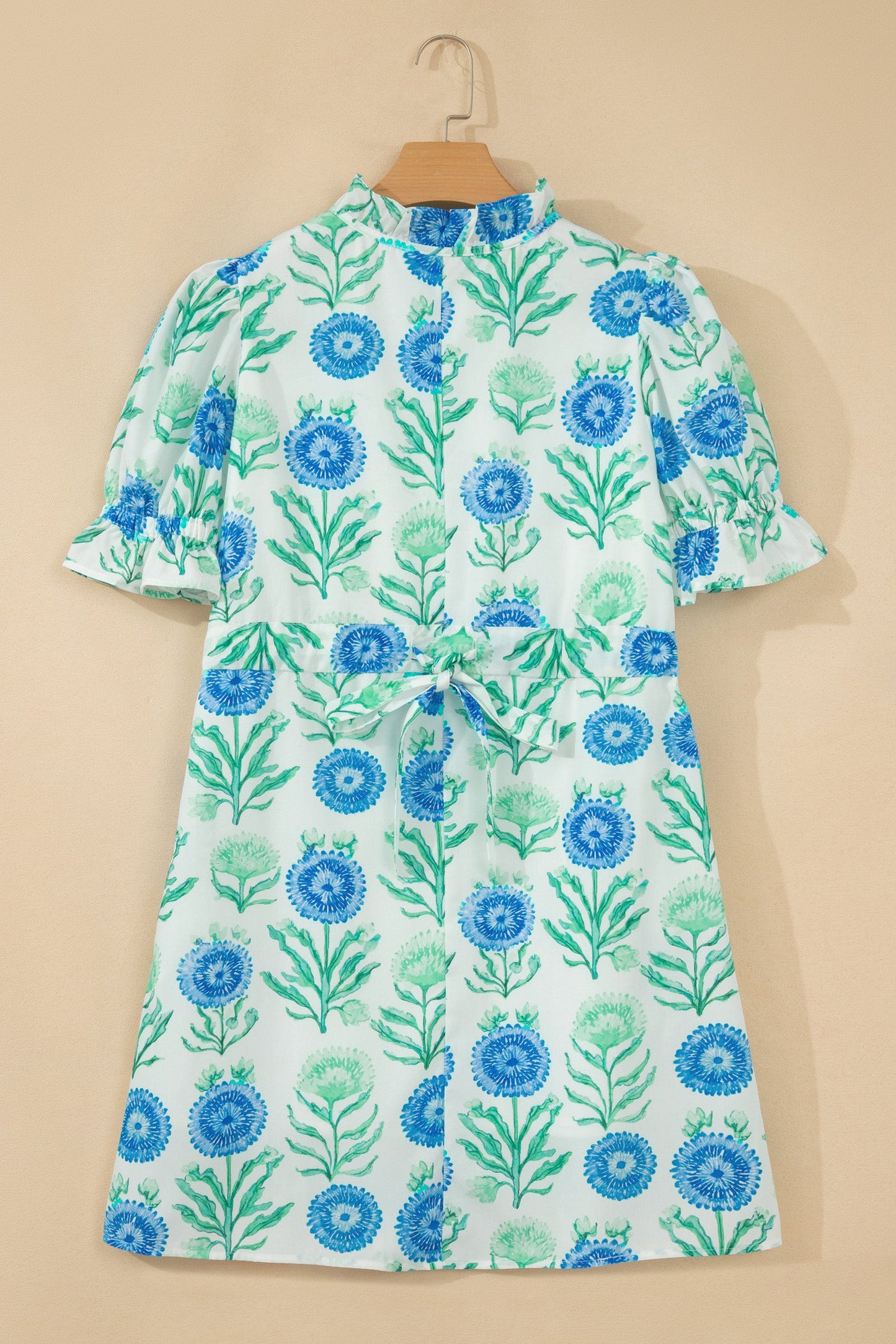 Dulce Frilly Short Sleeve Dress