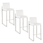 Fuji - Contemporary And Modern Elegance High Back Barstool
