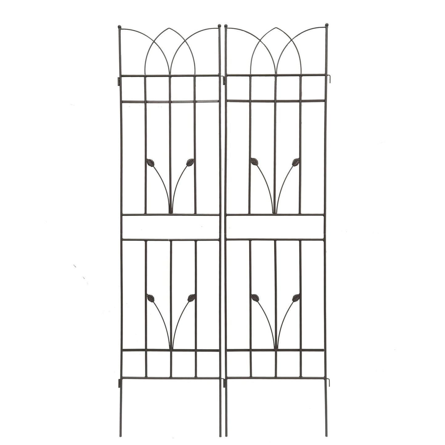 Metal Garden Trellis Rustproof For Climbing Plants Outdoor Flower Support