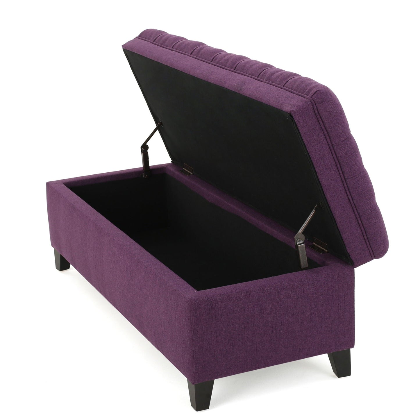 Juliana Storage Ottoman With Birch Legs