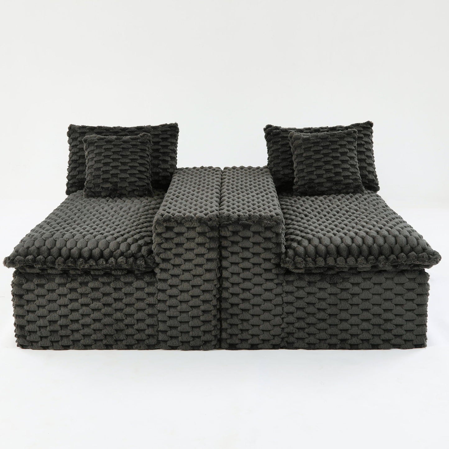 Multifunctional Sofa, Side-By-Side Or Facing Each Other