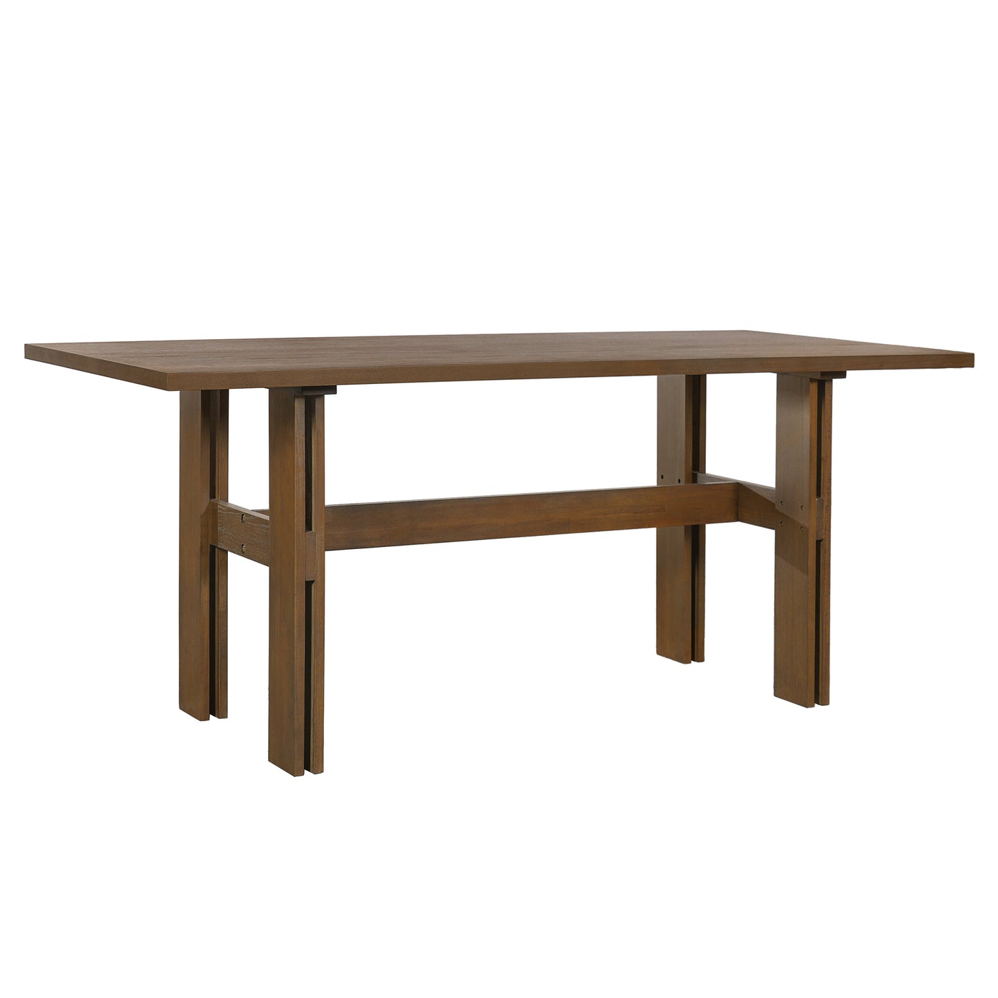 Modern Wooden Dining Table for 4 to 6 People