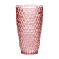 Leading Ware Diamond Cut Acrylic Drinking Glasses (Set of 4)
