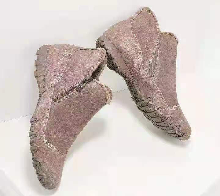 Plus Size Plus Velvet Warm Casual Women's Snow Cotton Boots