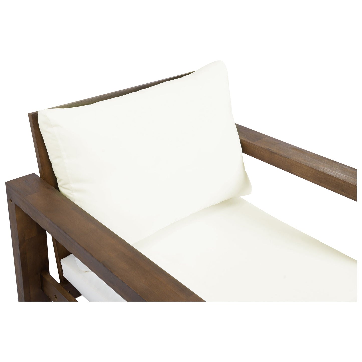Stylish Outdoor Chair Set With Cushions For Garden (Set of 2)