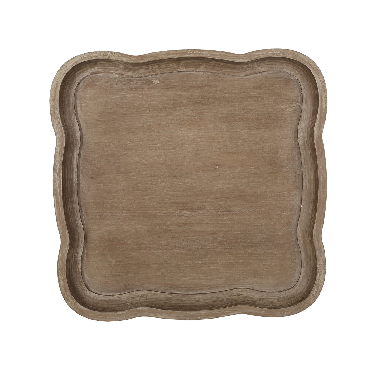 Accent Table with Hourglass Base and French Country Design