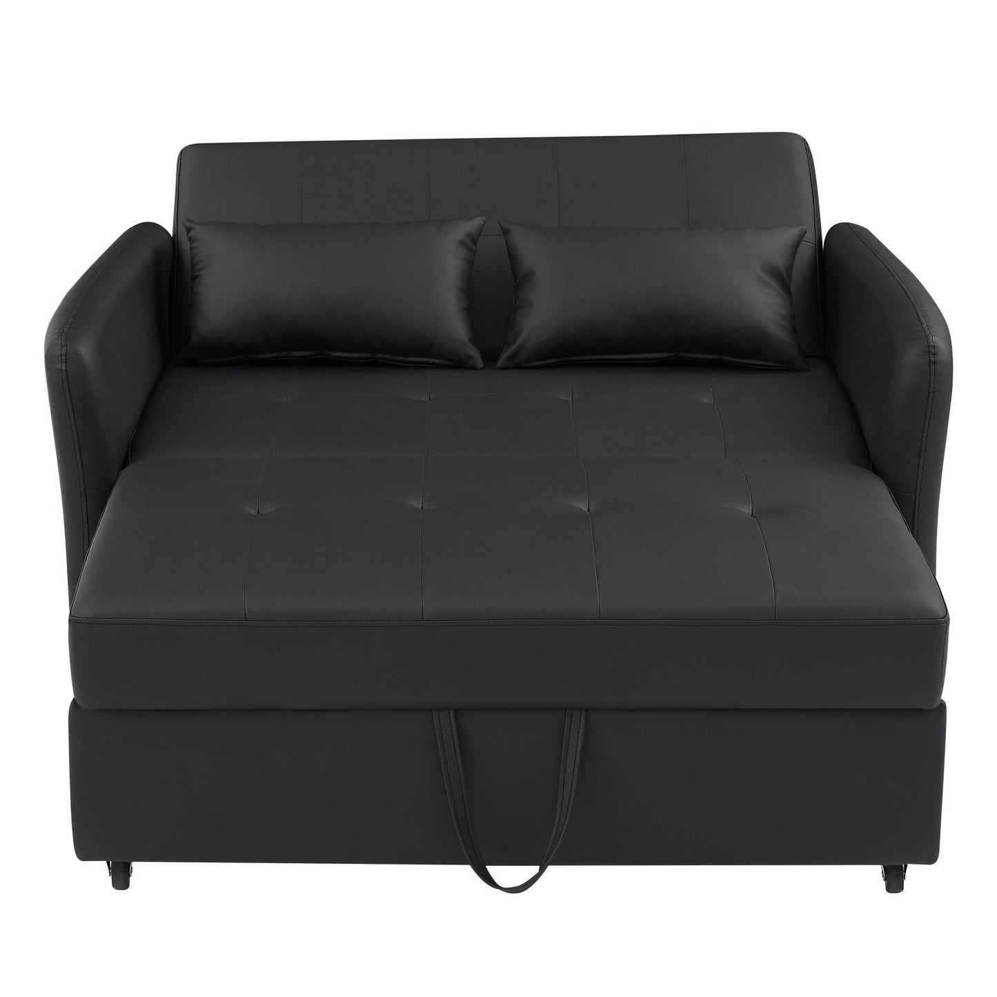 Convertible Sleeper Sofa Bed With 3 USB Ports