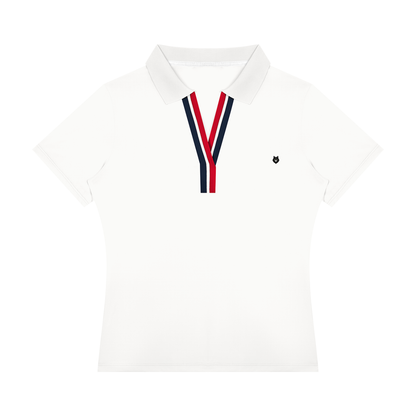 Loki & Ivy Women’s Color Block Polo Shirt