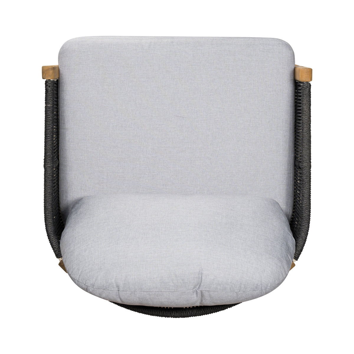 Grotta Outdoor Wood Club Chair